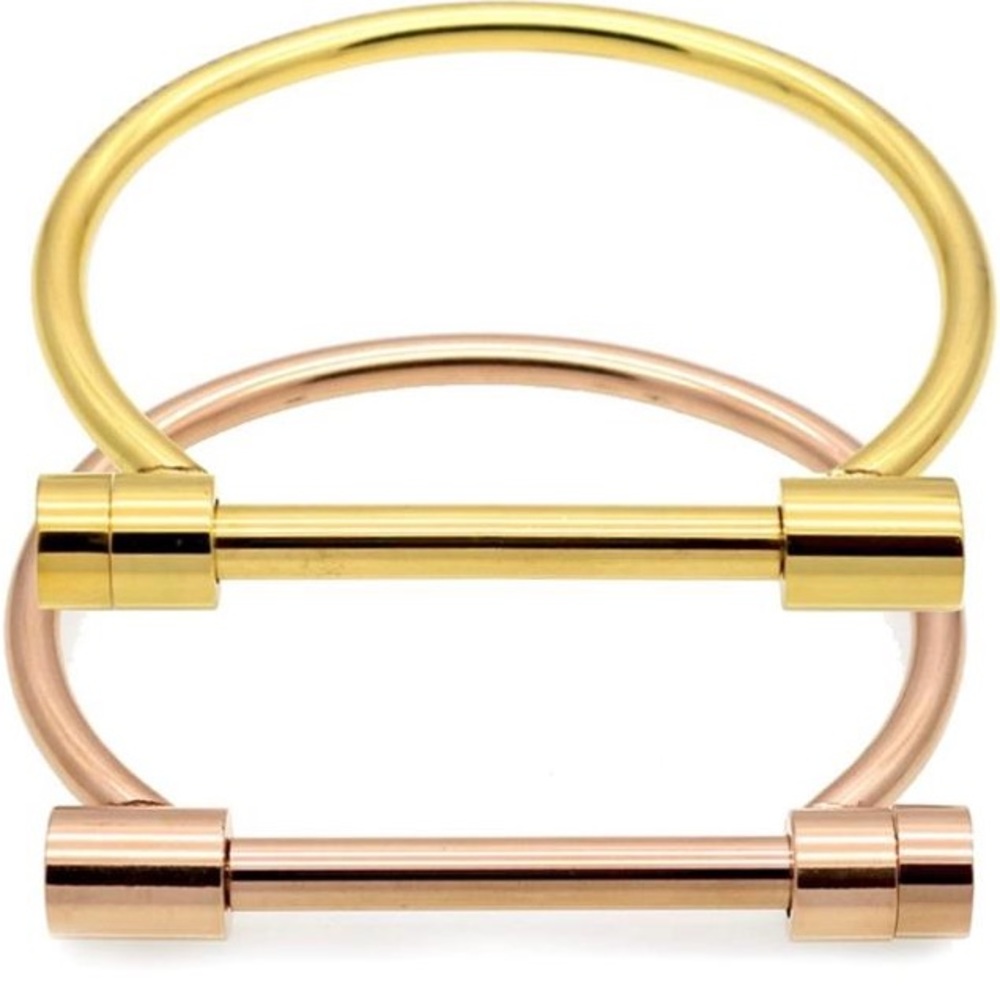 NEW GOLD SCREW BRACELET